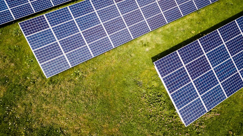 Commercial solar farm